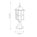 Lampe de sol extérieur jardin lanterne en aluminium IP44 Wexford 3 Réductions