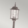 Lampadaire classique de jardin lanterne extérieure en aluminium Wexford 4 Vente