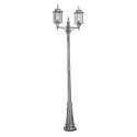 Lampadaire de jardin extérieur classique 2 lanterne IP44 Wexford 8 Promotion