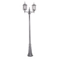 Lampadaire de jardin extérieur classique 2 lanterne IP44 Wexford 8 Promotion
