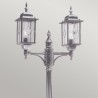 Lampadaire de jardin extérieur classique 2 lanterne IP44 Wexford 8 Vente