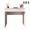 Bureau gain de place 78x50x76cm pour bureau/chambre avec tiroir Kirk Réductions