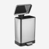 Poubelle de Cuisine à pédale Acier  Capacité 30 L design Kleen Remises