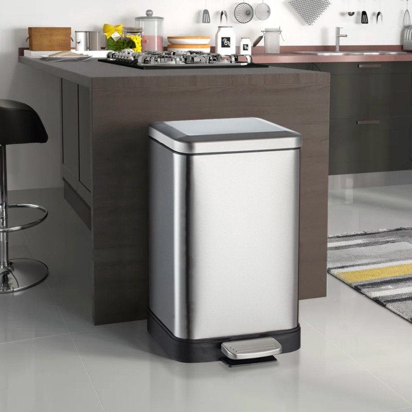 Poubelle de Cuisine à pédale Acier Capacité 30 L design Kleen Promotion Poubelle de Cuisine à pédale Acier Capacité 30 L design Kleen Promotion