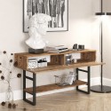 Console d'entrée en bois métal style industriel 2 tiroirs Etage Réductions