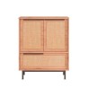 Buffet cuisine multifonction meuble chaussures 3 portes bois Thaon Prix