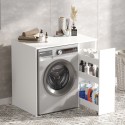 Meuble machine à laver avec 3 étagères extractibles Wavers Prix