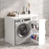 Meuble machine à laver avec 3 étagères extractibles Wavers Prix