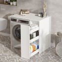 Meuble machine à laver avec 3 étagères extractibles Wavers Achat