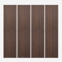4 x panneaux insonorisants en bois 3D pour intérieurs 240x60cm Kover-SO Promotion