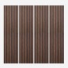 4 x panneaux insonorisants en bois 3D pour intérieurs 240x60cm Kover-SO Promotion