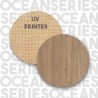 Buffet Salon Cuisine Meuble en Bois 4 Portes Effet Rattan Dhunnan Catalogue