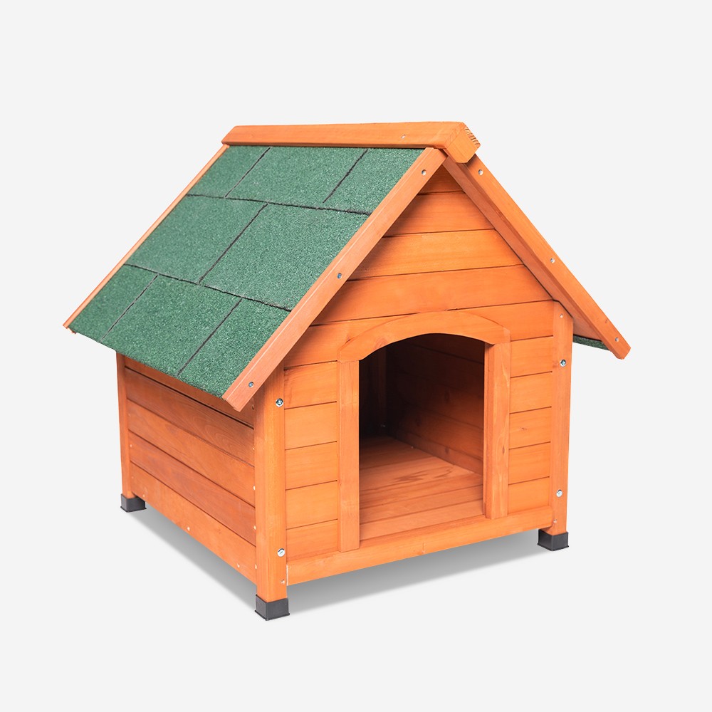 Niche extérieure en bois pour chiens de petite taille 72x76x73cm Buddy