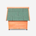 Niche extérieure en bois pour chiens de petite taille 72x76x73cm Buddy Remises