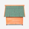 Niche extérieure en bois pour chiens de taille moyenne 85x101x85 Linus Remises