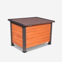 Niche extérieure en bois pour chiens moyens et grands 104x69x70 Lessie Catalogue