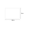 Miroir de salle de bains moderne lumières LED rétroéclairé 75x100cm Strokkur XL Réductions