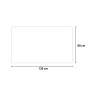 Miroir salle de bain 130x80cm design rétroéclairé lumières led Strokkur XXL Réductions