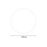 Miroir de salle de bain rond 70cm design rétroéclairé lumières LED Rotorua L Catalogue