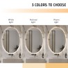 Miroir de salle de bain ovale 60x80cm LED rétroéclairées Sodin L Remises