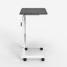 Table basse de canapé et lit 60x40cm avec roulettes Cozee 