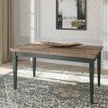 Table de salle à manger extensible 160-240x90cm style classique Tillac Promotion