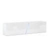 Meuble TV suspendu 160cm design minimaliste moderne lumière LED Regat Caractéristiques
