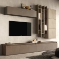 Mur TV avec bibliothèque design moderne Infinity 20 Promotion