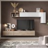 Ensemble mural suspendu pour TV en bois design moderne Infinity 41 Promotion