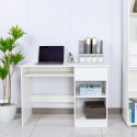 Bureau de rangement chambre à coucher tiroir coulissant Elphin Promotion