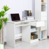 Bureau de rangement chambre à coucher tiroir coulissant Elphin Remises