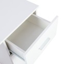 Bureau moderne peu encombrant avec porte tiroir 110x45x77cm Lythes Réductions
