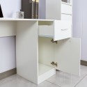 Bureau moderne peu encombrant avec porte tiroir 110x45x77cm Lythes Choix