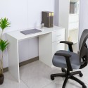 Bureau moderne peu encombrant avec porte tiroir 110x45x77cm Lythes Catalogue