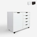 Commode de bureau mobile avec roulettes pour documents Harris Promotion