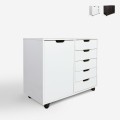 Commode de bureau mobile avec roulettes pour documents Harris Promotion