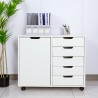 Commode de bureau mobile avec roulettes pour documents Harris Remises