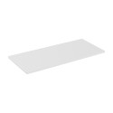 Meuble salle de bain suspendu avec lavabo rose et blanc Lili 100 Remises