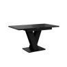 Masiv Royal Table extensible 120-160x80 moderne noir effet marbre Offre