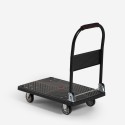 Chariot plateforme pliable transport de colis 200kg 4 roues Kerry Offre