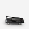 Chariot plateforme pliable transport de colis 200kg 4 roues Kerry Réductions