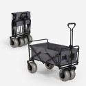 Chariot de plage tout-terrain pliable 4 roues larges pneumatiques Dory Offre