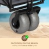 Chariot de plage tout-terrain pliable 4 roues larges pneumatiques Dory Catalogue