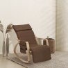 Fauteuil à bascule en bois design scandinave avec repose-pieds réglable Odense 