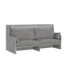Lit escamotable avec canapé gris matelas simple Kando Sofà MCM Vente