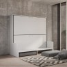 Lit superposé escamotable avec canapé blanc gain de place Kando Sofà 2MBF Catalogue