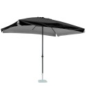 Parasol droit de jardin rectangulaire en aluminium 3x2 Eden Noir Catalogue