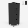 Commode de salle de bain multifonctionnelle moderne à 4 tiroirs Servez Vente