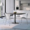 table carrée de salle à manger cuisine bar style Goblet lillium 100 Vente
