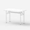 Bureau pliant peu encombrant 100x60cm 2 niveaux Foldesk Plus Choix